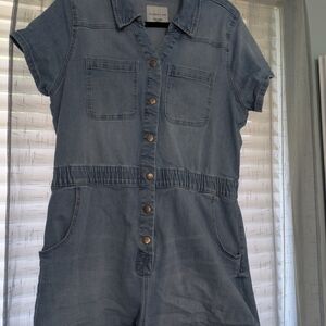 Celebrity Pink Light Wash Denim Jumper